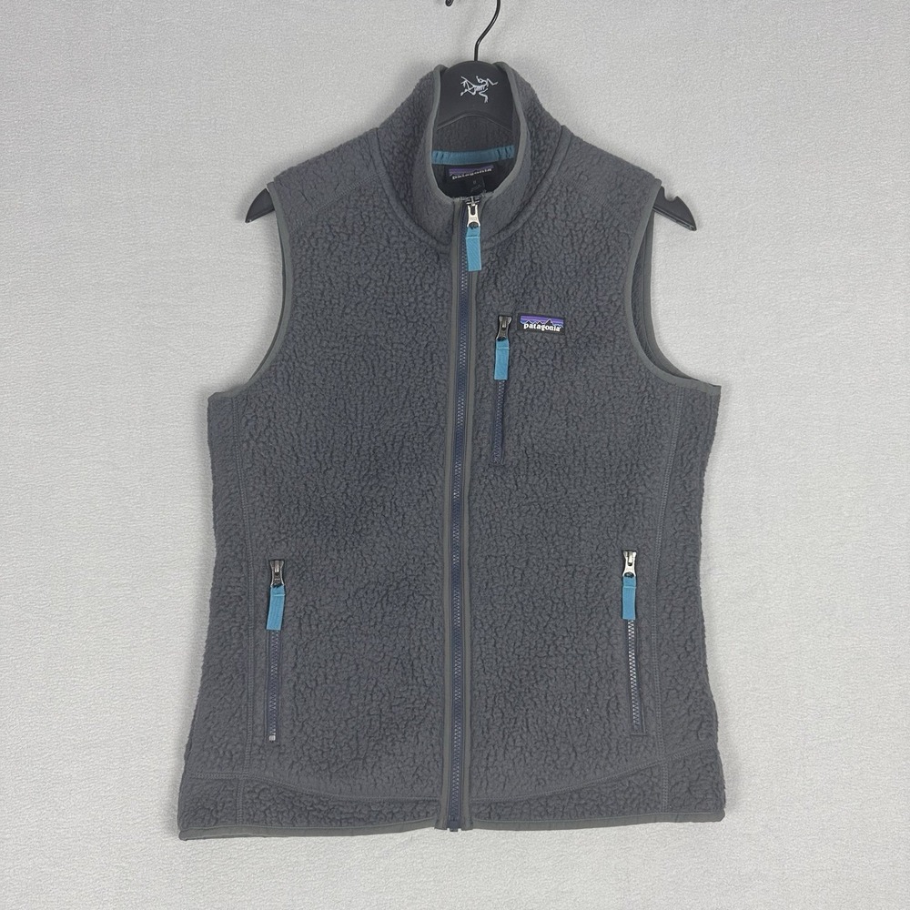 Patagonia Retro X Deep Pile Sherpa Fleece Vest Outdoor Casual Sport Men's Medium